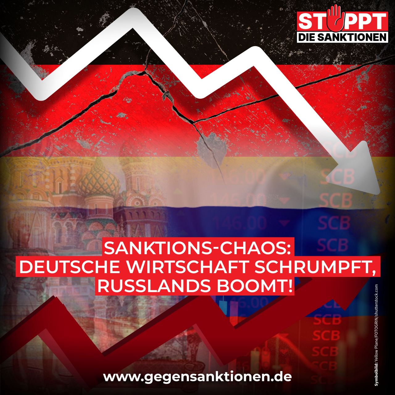 Sanktions-chaos: Deutsche Wirtschaft schrumpft, Russland Boomt!