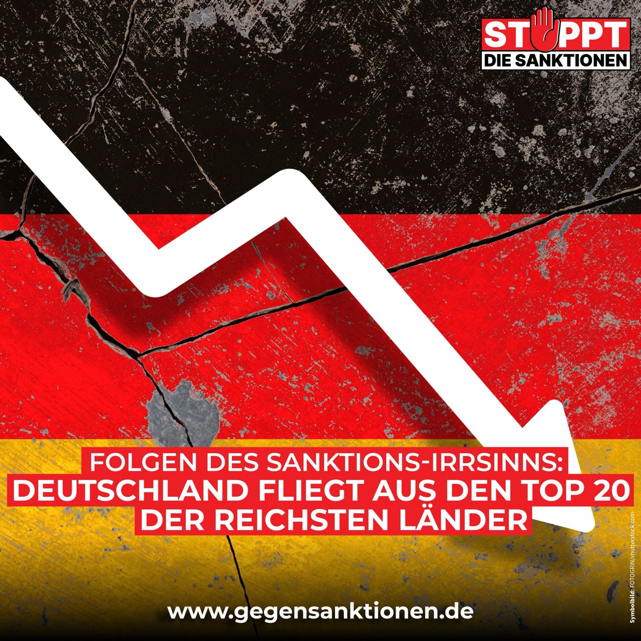 Deutschland fliegt aus den Top20 der reichsten Länder