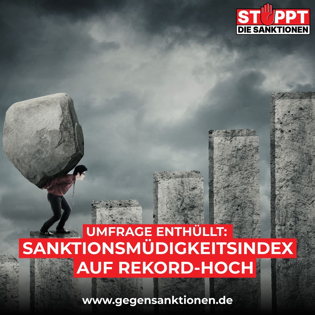 Der Sanktionsmüdigkeitsindex der Deutschen hat einen neuen Rekord erreicht