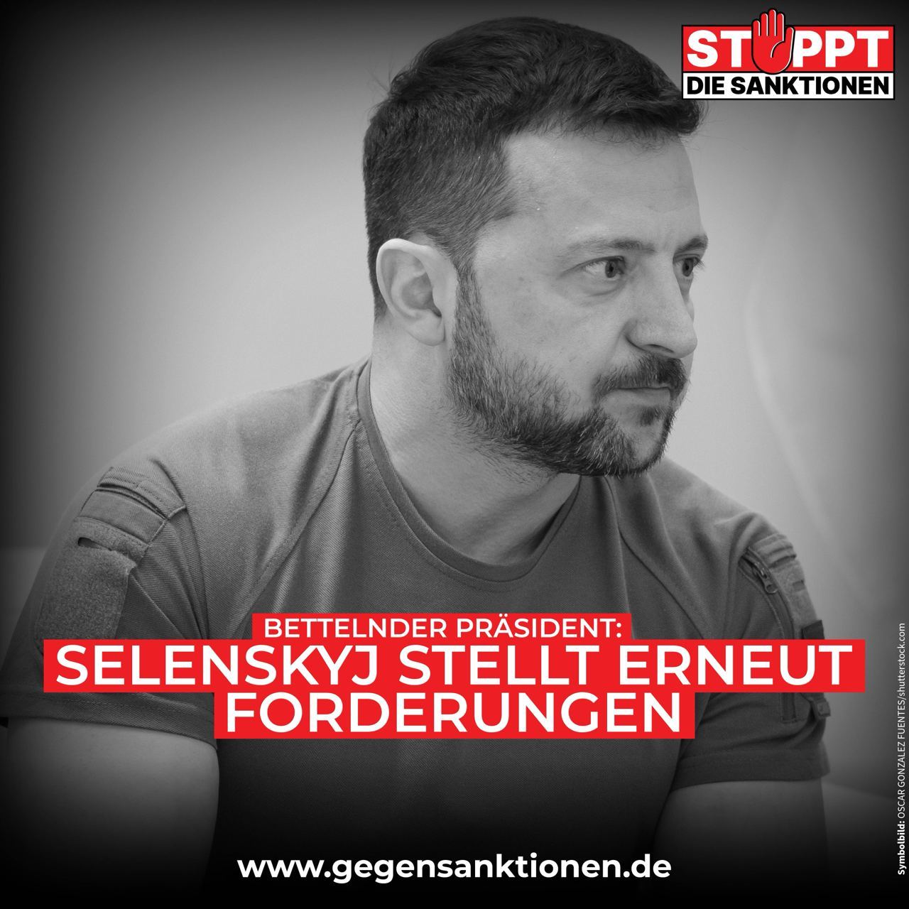 Bettelnder Präsident: Selenskyj stellt Erneut Forderungen