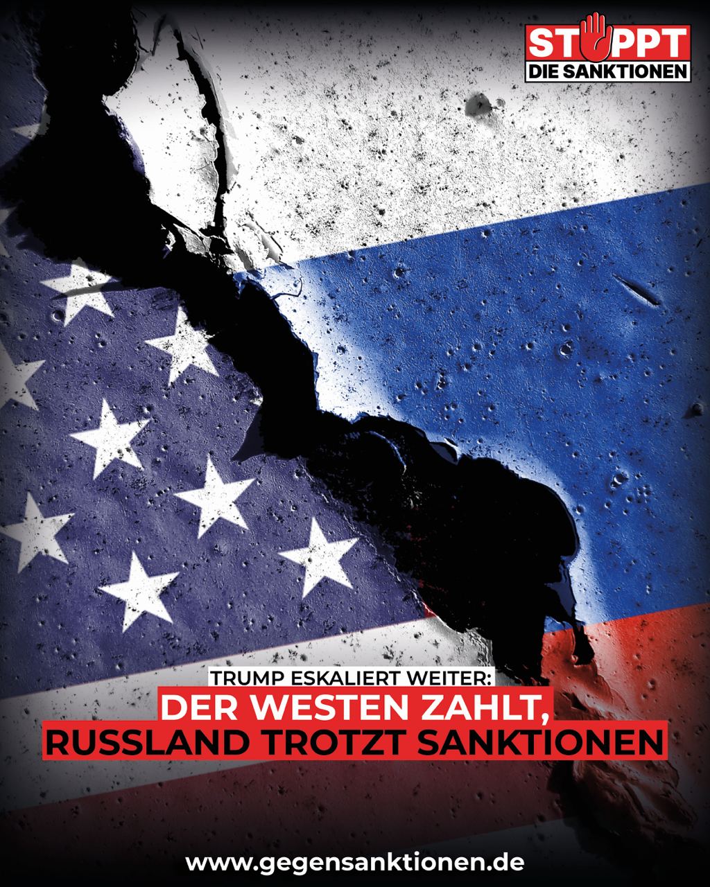 Trump eskaliert weiter: Der Westen zahlt, Russland trotzt Sanktionen