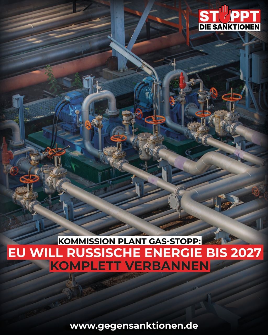 Kommision plant Gas-Stopp: EU will russische Energie bis 2027 komplett verbannen