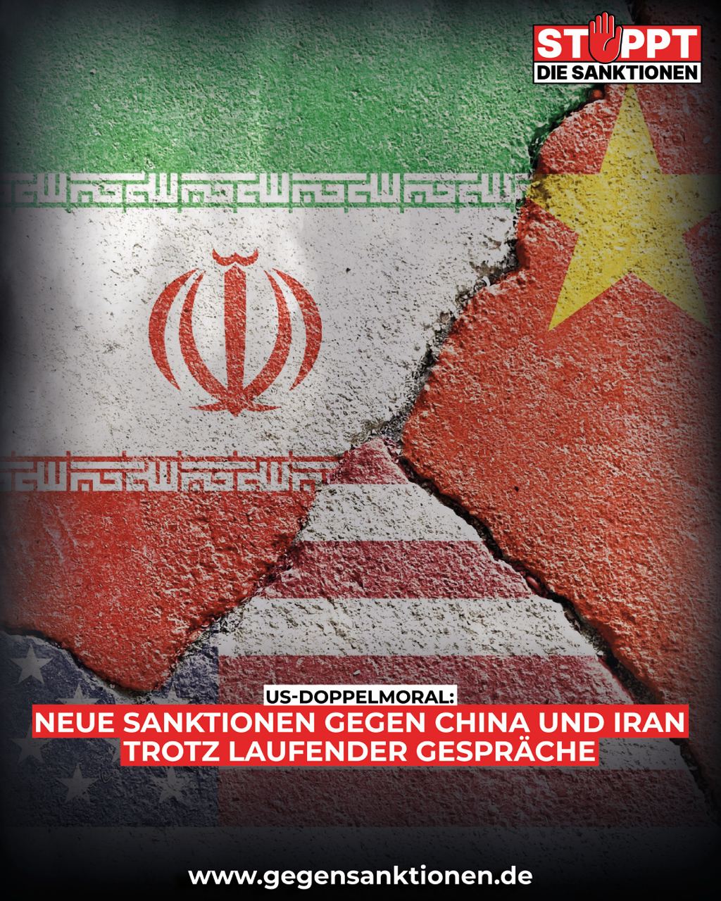 US-Doppelmoral: Neue Sanktionen gegen China und Iran trotz laufender Gespräche