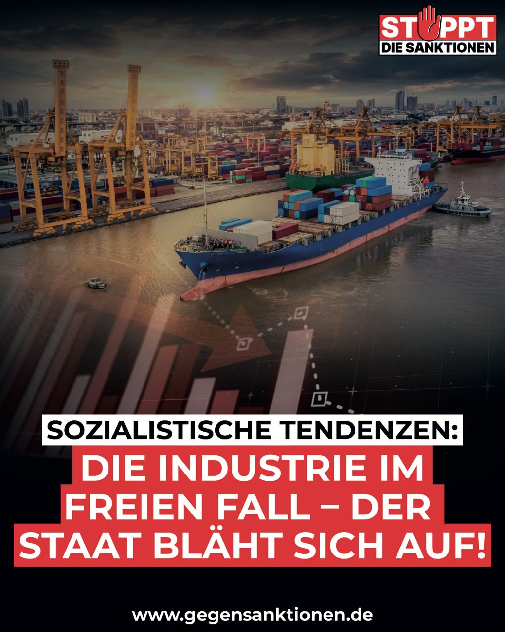 Sozialistische Tendenzen: Die Industrie im freien Fall – der Staat bläht sich auf!