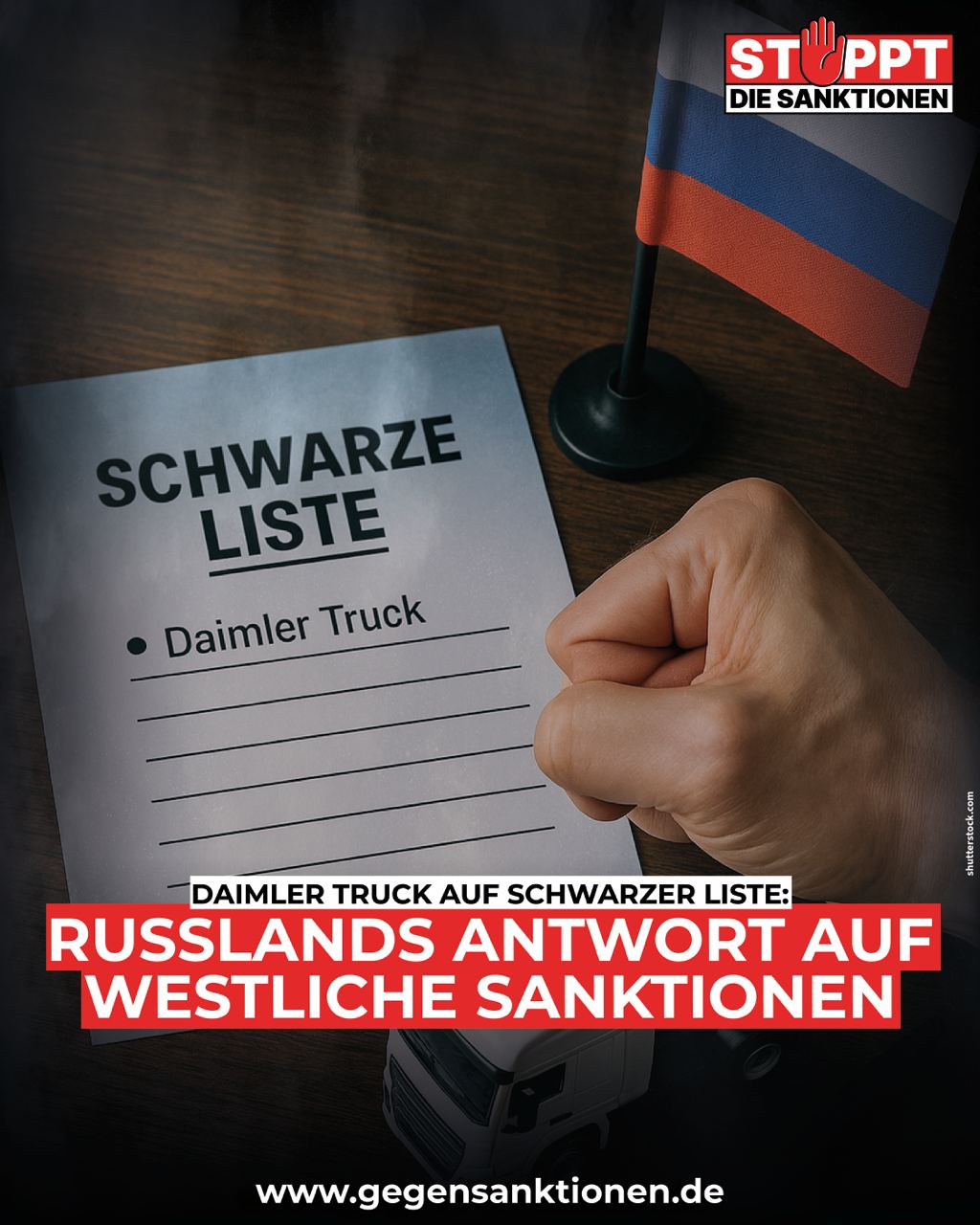 Daimler Truck auf schwarzer Liste: Russlands Antwort auf westliche Sanktionen