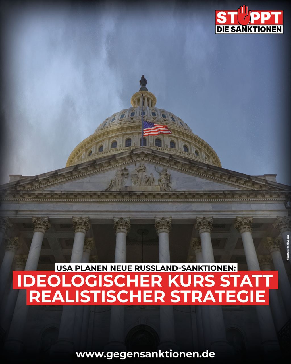 USA planen neue Russland-Sanktionen: ideologischer Kurs statt realistischer Strategie