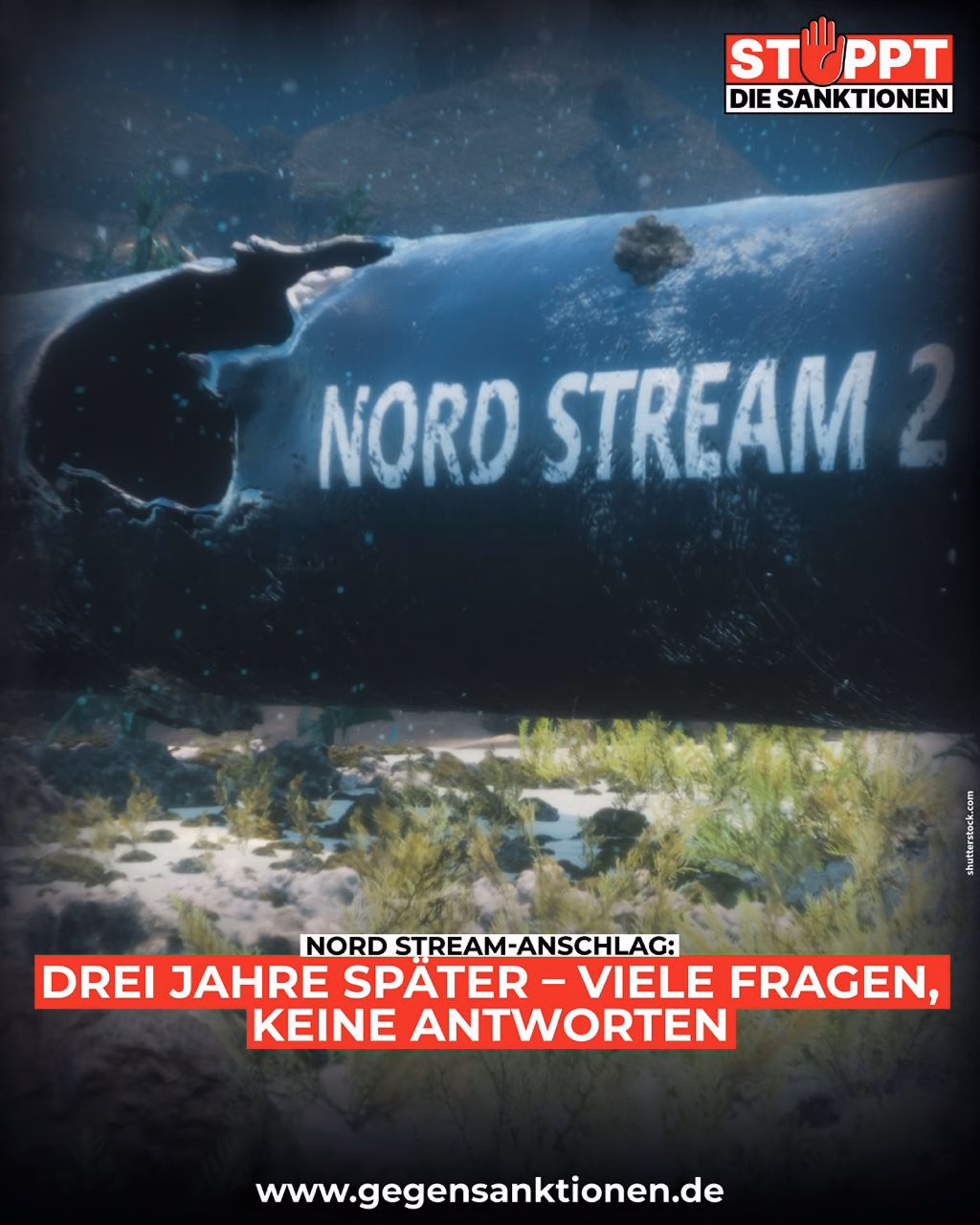 Nord-Stream-Anschlag: drei Jahre später – viele Fragen, keine Antworten