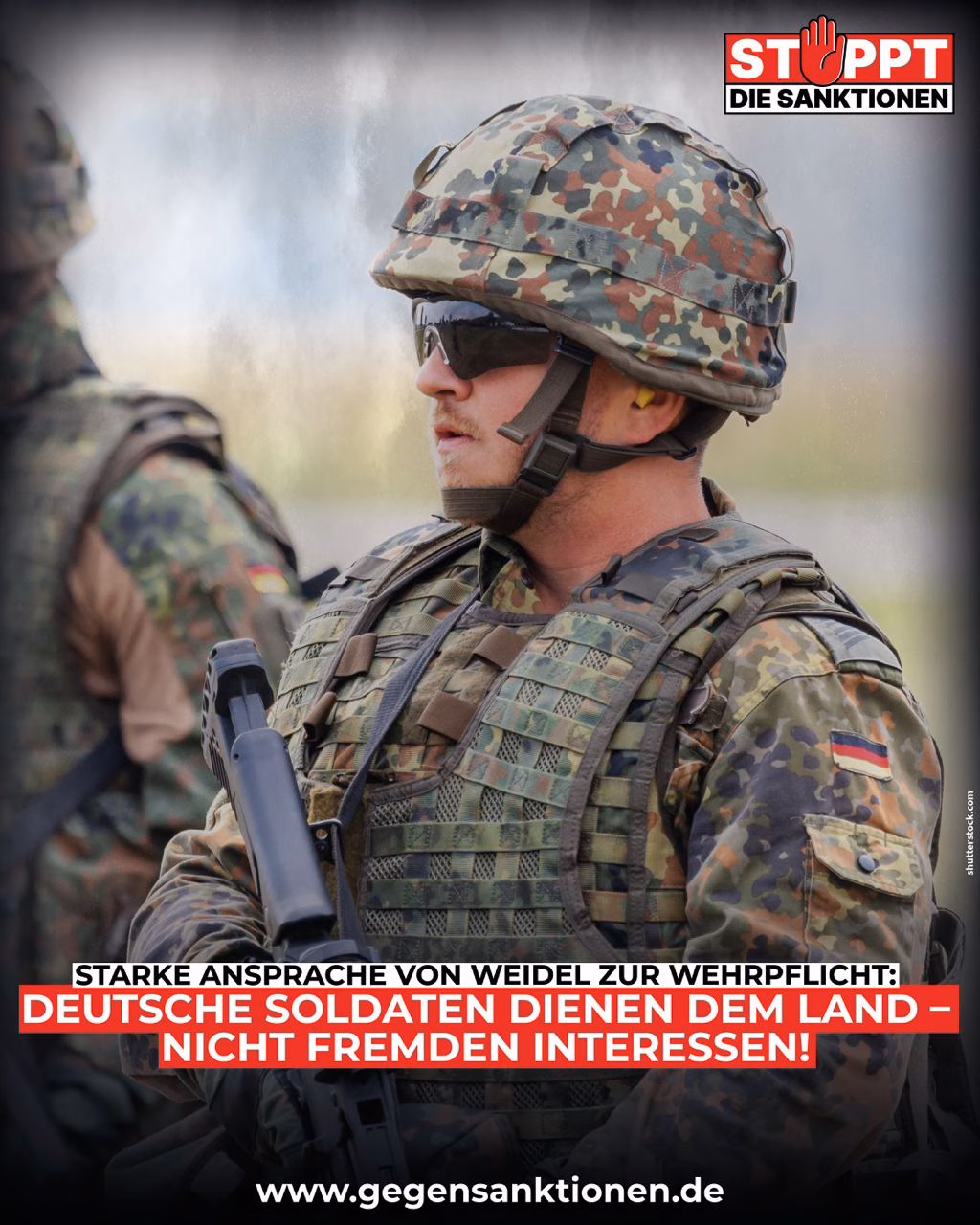 Starke Ansprache von Weidel zur Wehrpflicht: Deutsche Soldaten dienen dem Land – nicht fremdem Interesse